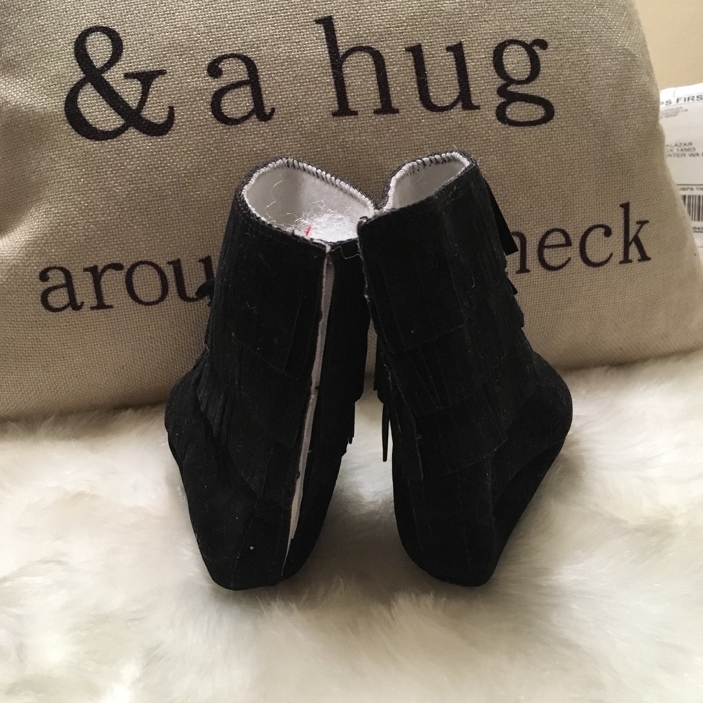 Baby Faux Suede Moccasins - Picture 2 of 4